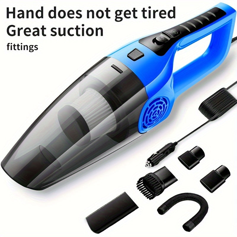 Portable Car Vacuum Cleaner with Strong Suction 12V Dust Removal