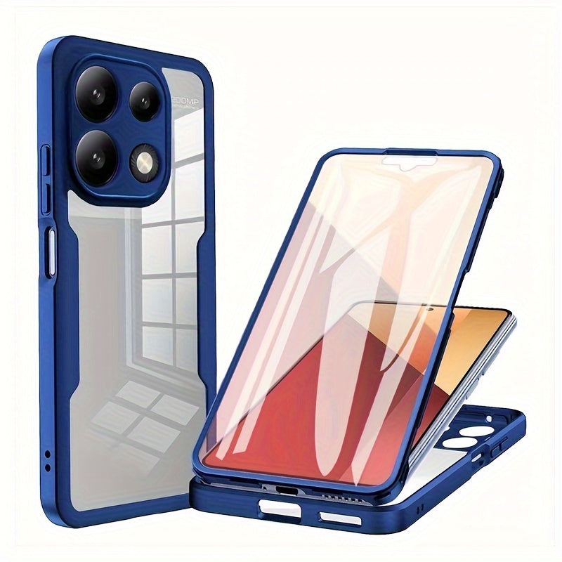 Защитный ударопрочный чехол для Xiaomi Redmi A3 Note 13 Pro Plus Pro+ 4G Poco X6 5G с защитным покрытием на 360 градусов