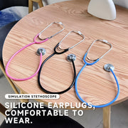 Toy Medical Stethoscope for Doctor Role Play Ages 14+ Black Blue Pink