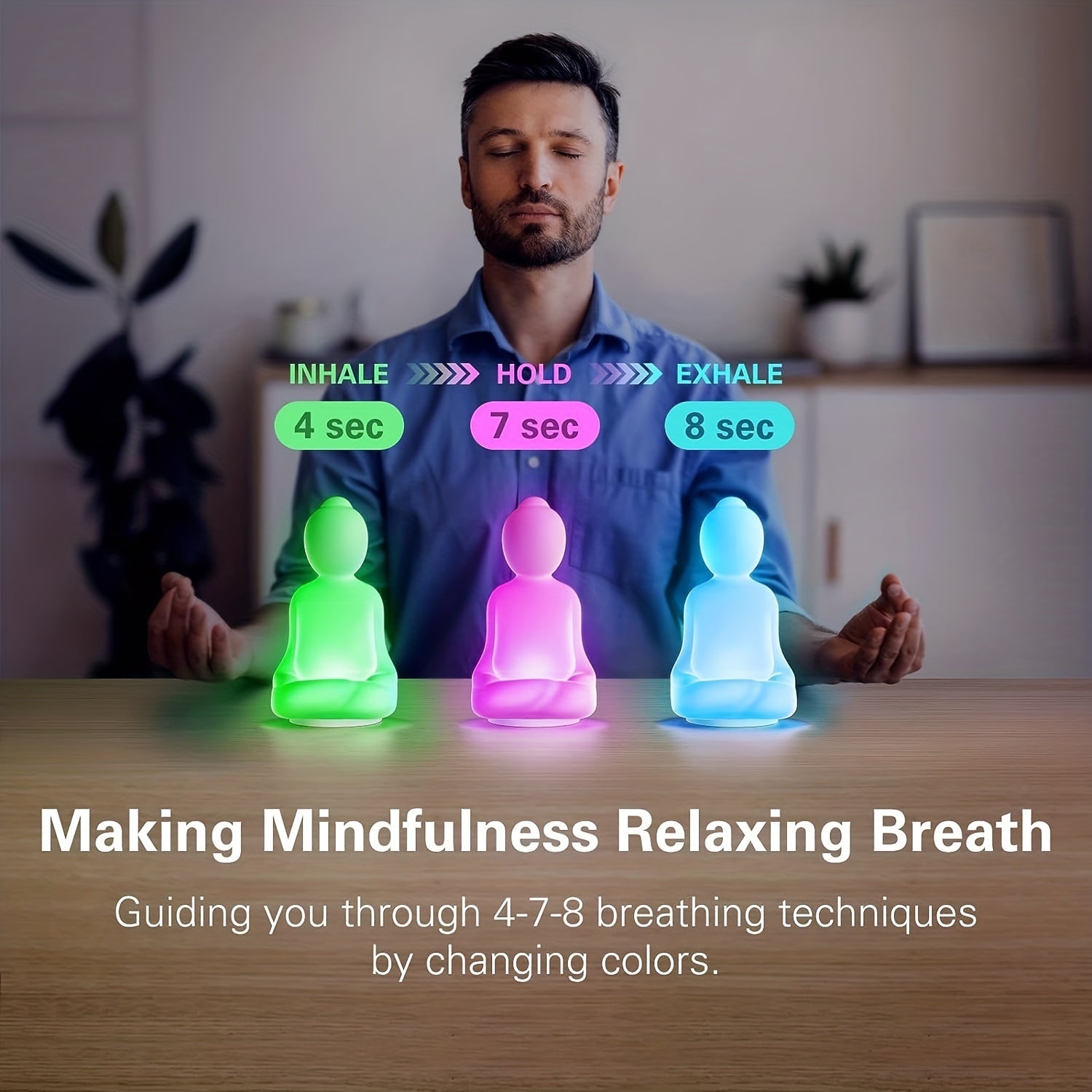 Meditation and Mindfulness Tool for Anxiety Relief Guided Breathing Exercise for Adults