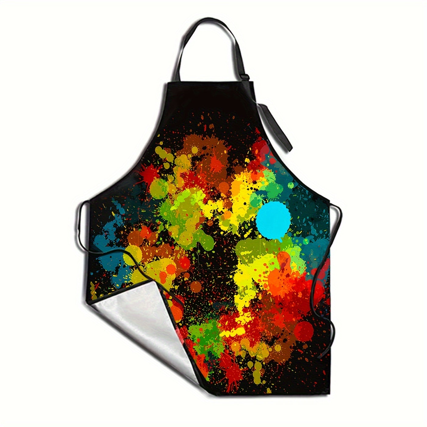 Colorful Waterproof Apron for Artists, Teachers, and Chefs Adjustable
