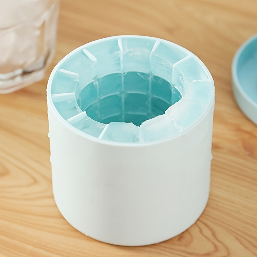 Гибкая форма для льда из силикона без BPA, морозильная форма, 8 секций, ледогенератор