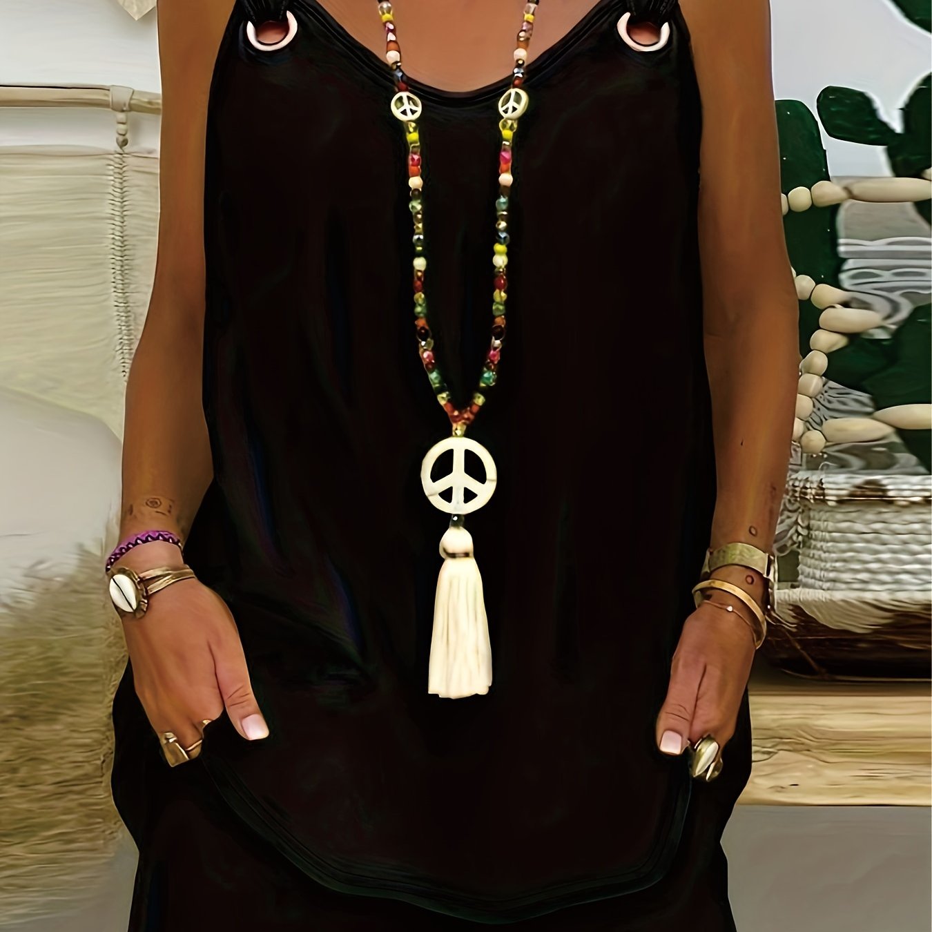 Conjunto de chaleco y pantalones cortos sin mangas para mujer en verano, de poliéster sólido con microelasticidad, escote en V, casual