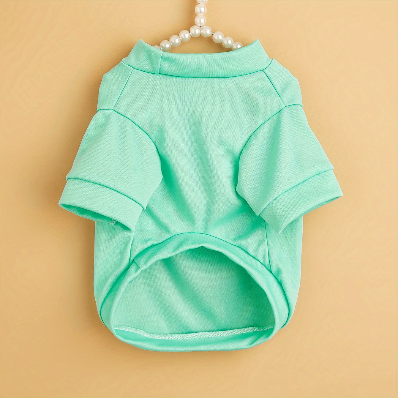 Pet T-Shirt Quick Dry Summer Dog Tee Casual Knit Polyester Small Medium Toy