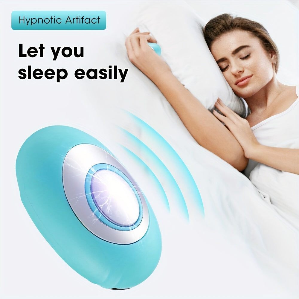 Portable Sleep Monitor with Massage Device USB Rechargeable for Better Sleep