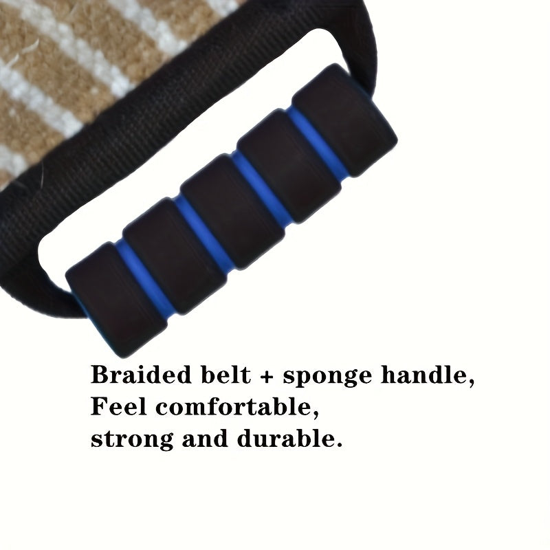 Прочная джутовая рукавица для дрессировки собак крупных пород, уличная защита от укусов, защитный рукав