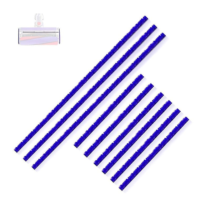 9 dona yumshoq peluş almashtirish chiziqlari Dyson V6 V7 V8 V10 V11 tozalash boshlariga uzun va qisqa