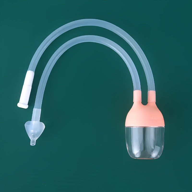 Набор для чистки носа и ушей для детей - включает 3 силиконовых назальных аспиратора и щипцы для соплей, идеально подходит для детей, ярко-розовый/синий