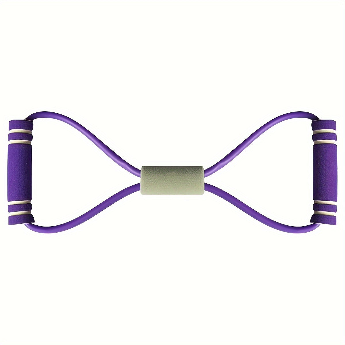 Elastic Resistance Band Tension Belt with Handles for Yoga Pilates Stretching Medium Resistance Mixed Color