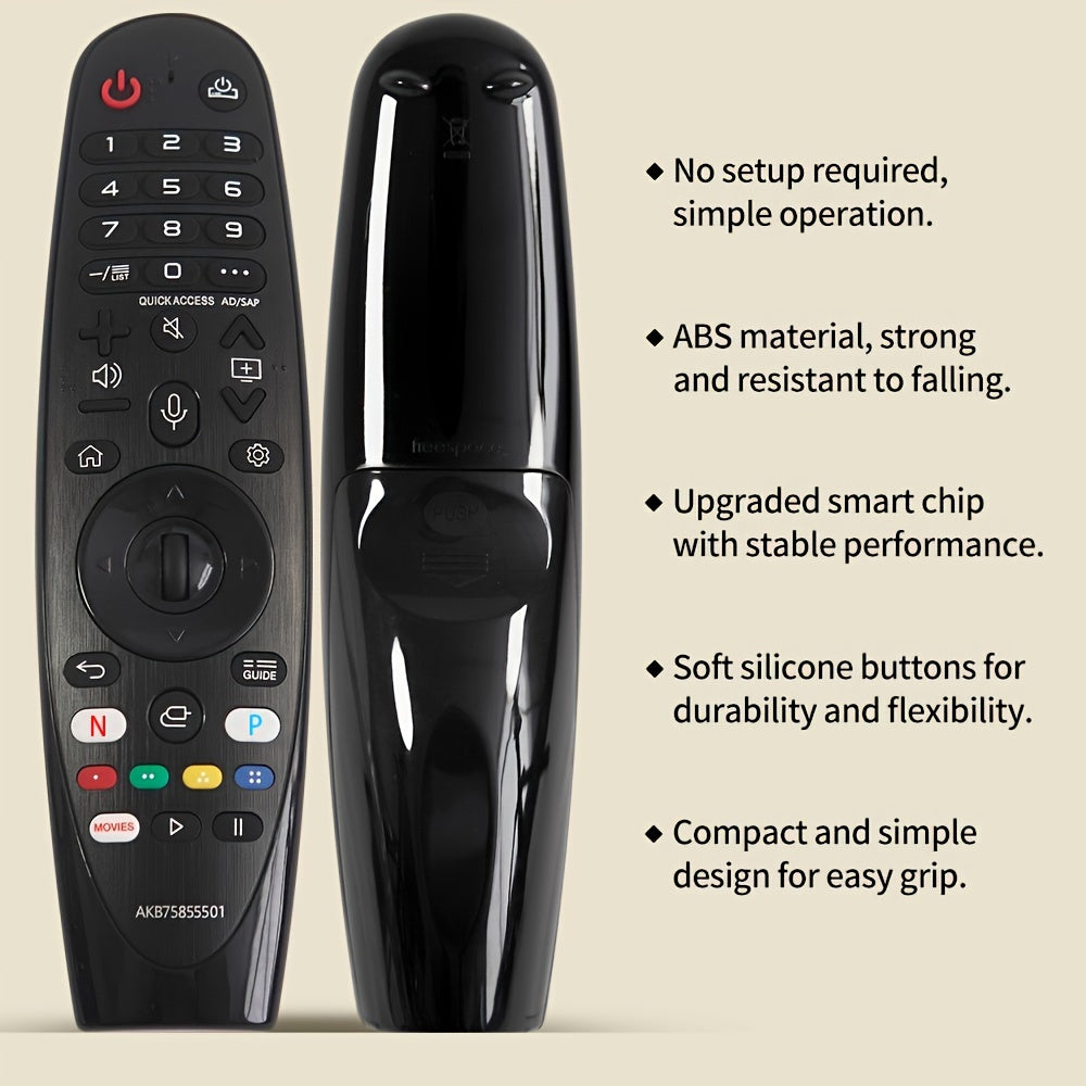 2017 LG TV Universal Remote Control Infrared Battery-Powered Single Device No Voice