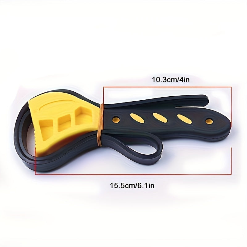 Универсальный ремень-ключ для снятия масляных фильтров, цепной ключ, регулируемый инструмент для разборки