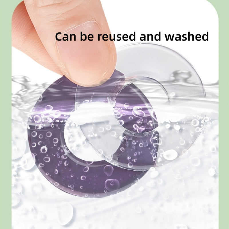 6 Pcs Unisex Reusable Gel Foot Pads Soft Cushions for Callus Blisters Purple