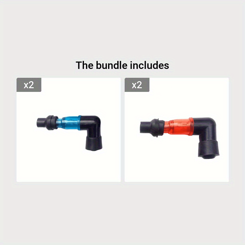 Universal Motorcycle Spark Plug Cap Waterproof High Pressure Decoration Accessories