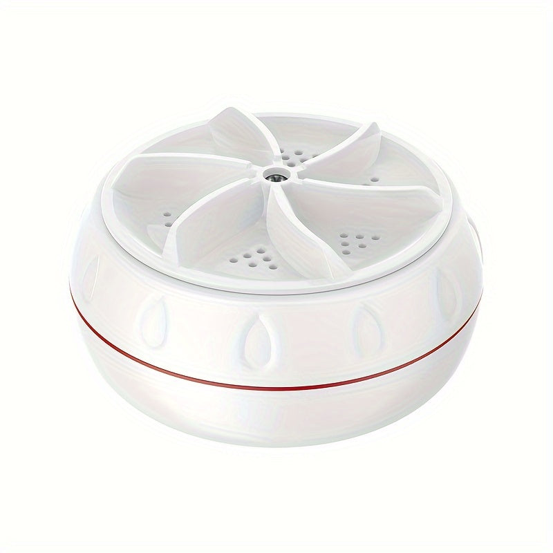 Mini portativ plastik paypoqlar va ichki kiyimlar uchun yuvish mashinasi, batareya kiritilmagan.