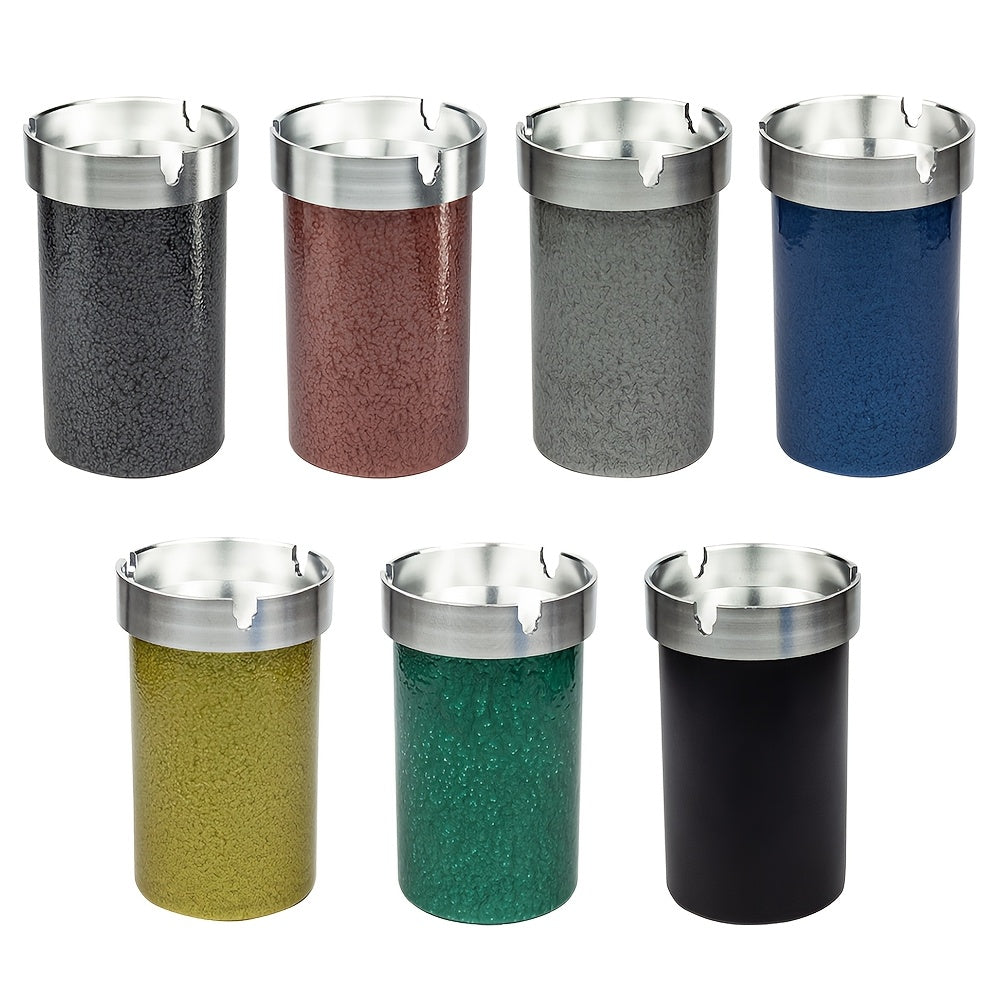 Unisex Aluminum Alloy Gold Ashtray Smoke Coupon Holder Durable