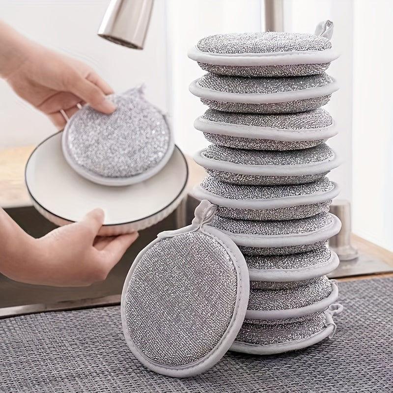 20 dona oshxona gubkasi to'plami, idishlarni yuvish va tozalash uchun ko'p maqsadli, zarar bermaydigan gubkalar. Idishlar, qozonlar va skovorodkalarni tozalash uchun ideal qayta ishlatiladigan gubkalar.