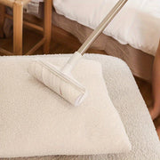 Telescopic Long Rod Dust Brush Set with Paper Rolls and Dust Cover