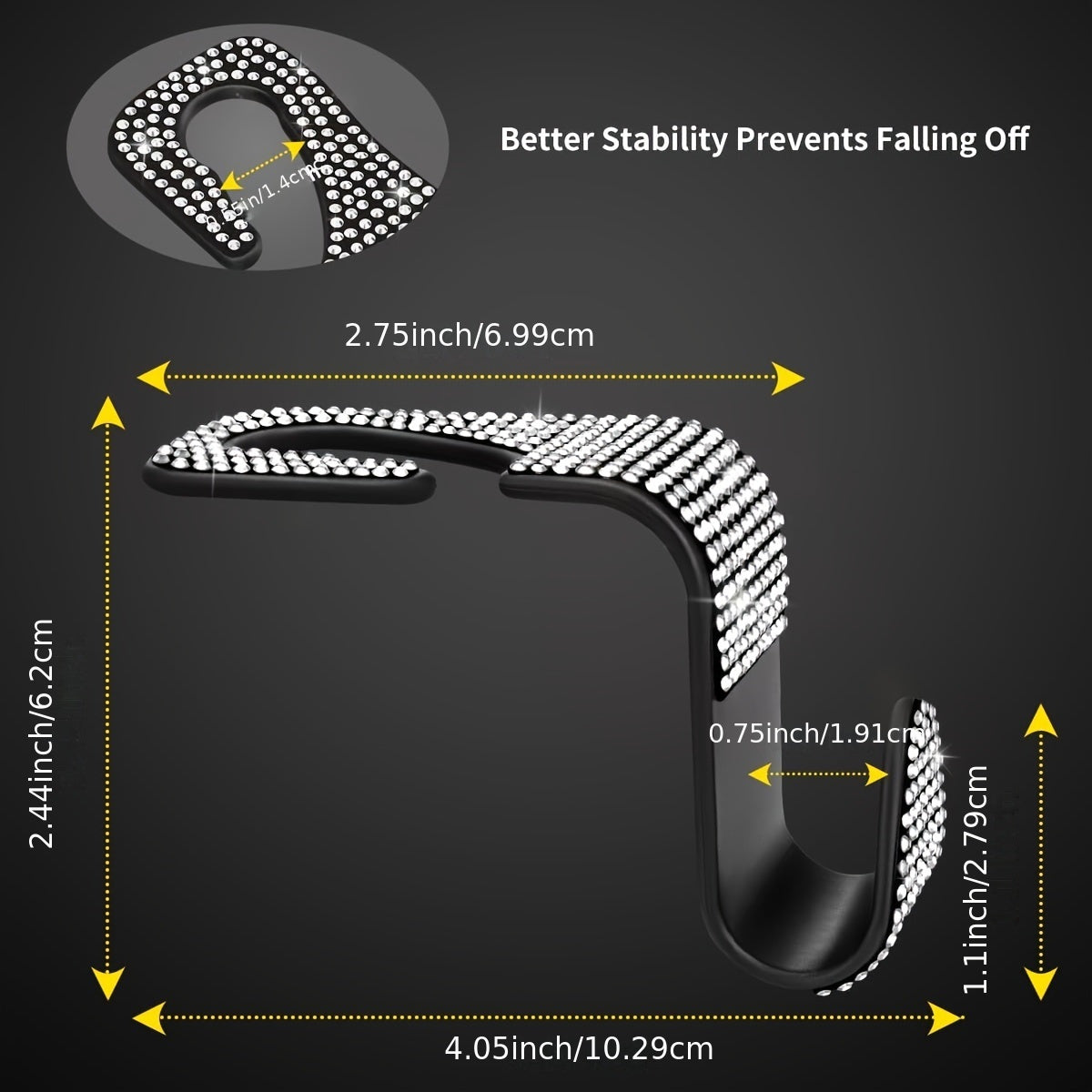Универсальный крюк для заднего сиденья автомобиля из ABS-пластика, интерьерные аксессуары