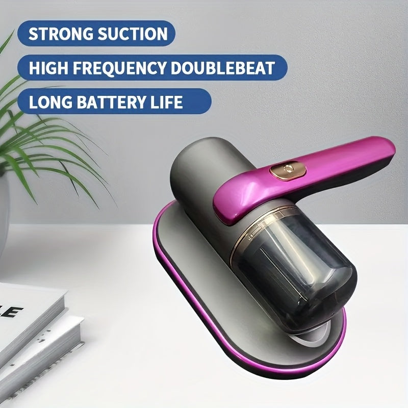 Rechargeable Handheld Vacuum Cleaner for Bed Sofa Carpet with Accessories
