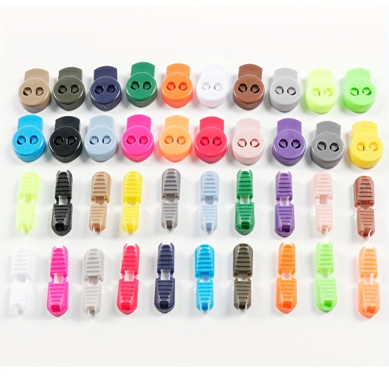 2 Pairs Elastic No Tie Shoelaces for Adults Sports Sneakers Rope Laces