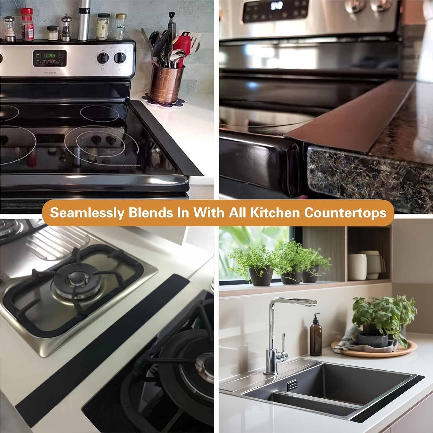 21 dyuymli silikon pechka bo'shlig'ini yopadigan qoplamalar, himoya qilish, oson tozalash, issiqlikka chidamli