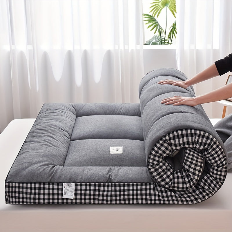 Yumshoq va hashamatli tekis to'shak ustki qismi, yotoqxonangiz, mehmonxonangiz yoki talabalar yotoqxonasida barcha mavsumlar uchun qulaylik uchun mukammal. Nafas oladigan va yumshoq, kuz va qish uchun qulay uyqu uchun zarur.