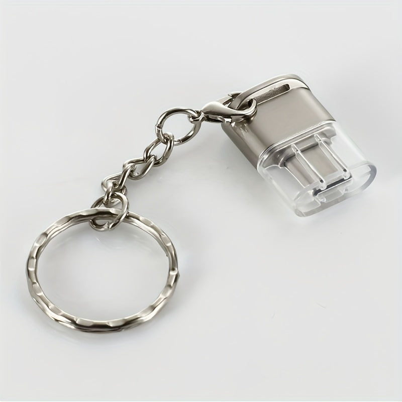 Mini USB C Micro SD karta o'qish qurilmasi, Clip Type C OTG TF xotira kartasi o'qish qurilmasi noutbuklar, planshetlar va smartfonlar uchun.