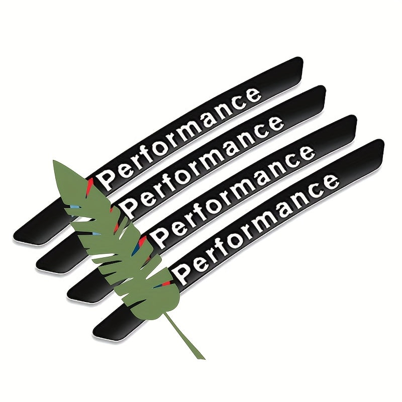 4 Piezas de calcomanías para el centro de la rueda del coche de aluminio, emblemas de llanta plateados