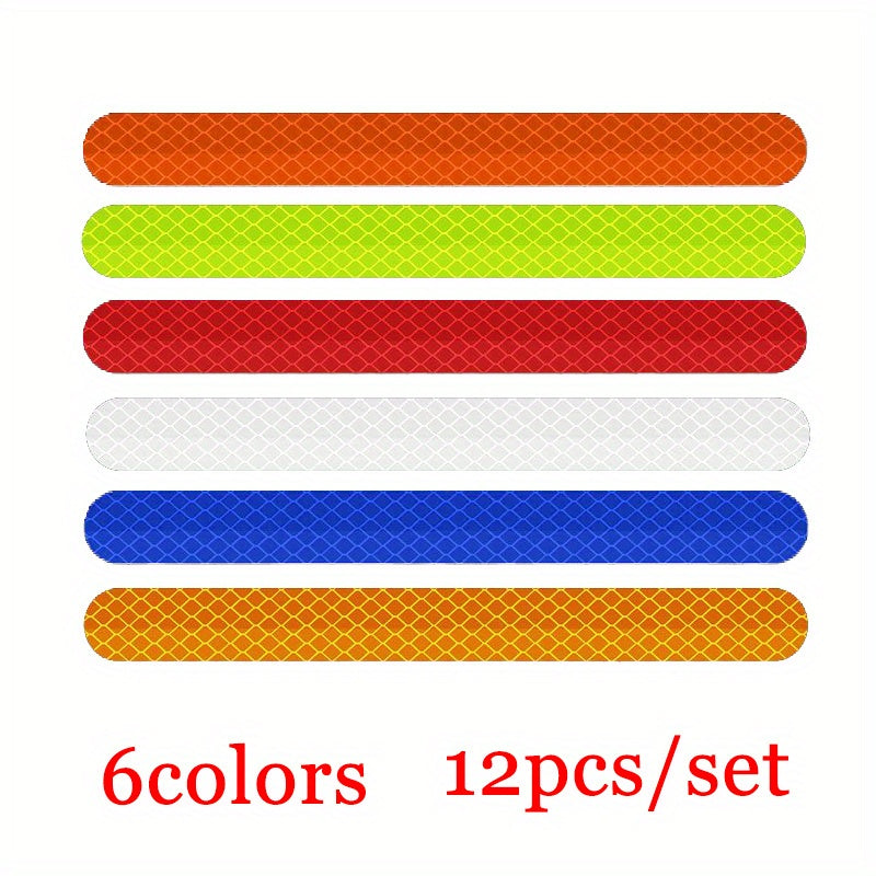 Motorcycle Anti-Collision Tape Set Waterproof Rearview Mirror Stickers