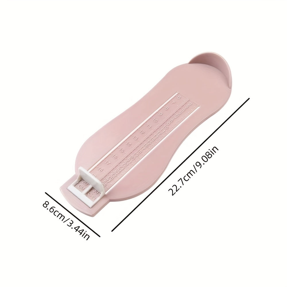 Unisex Plastic Foot Measuring Ruler for Shoes and Boots