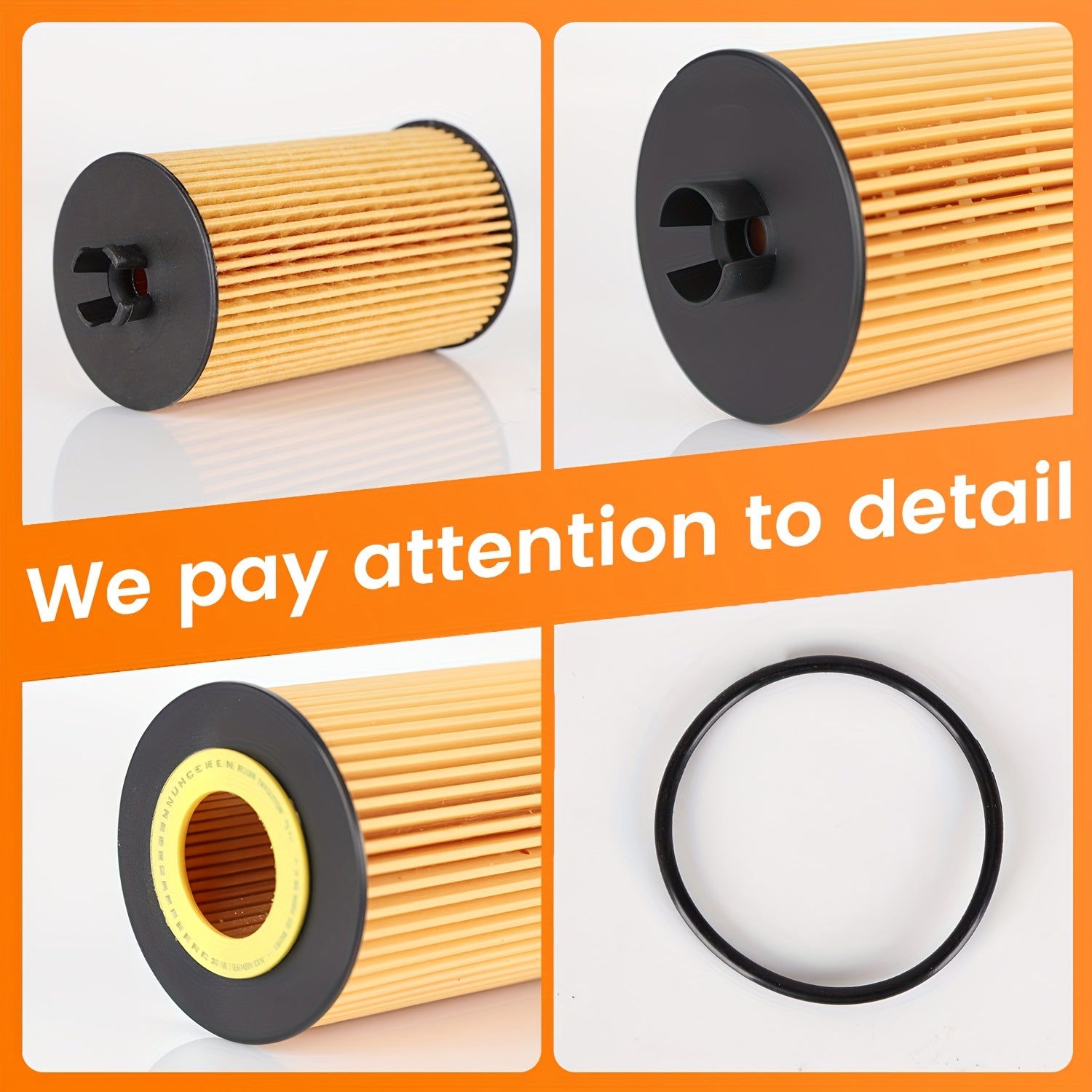Engine Air Filter High Efficiency Plastic Outer for Car