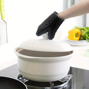Silicone pech qo‘lqoplari, issiqlikka chidamli, sirpanmaydigan tutqich, pishirish, pechda pishirish, mikroto‘lqinli pech uchun