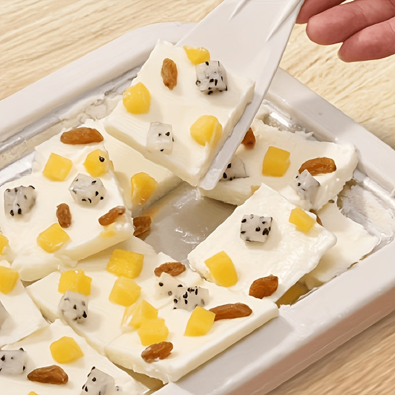 Máquina de helados de acero inoxidable para preparar helados caseros incluye espátulas