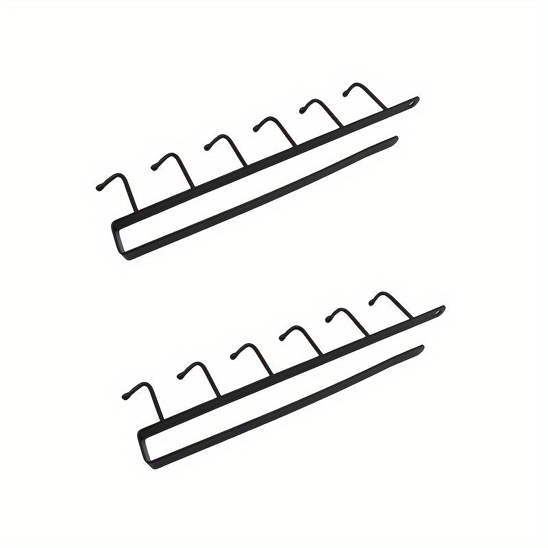 Metal Nail-Free Hooks for Kitchen and Bedroom Hanging Cups Clothes Keys Utensils Bags