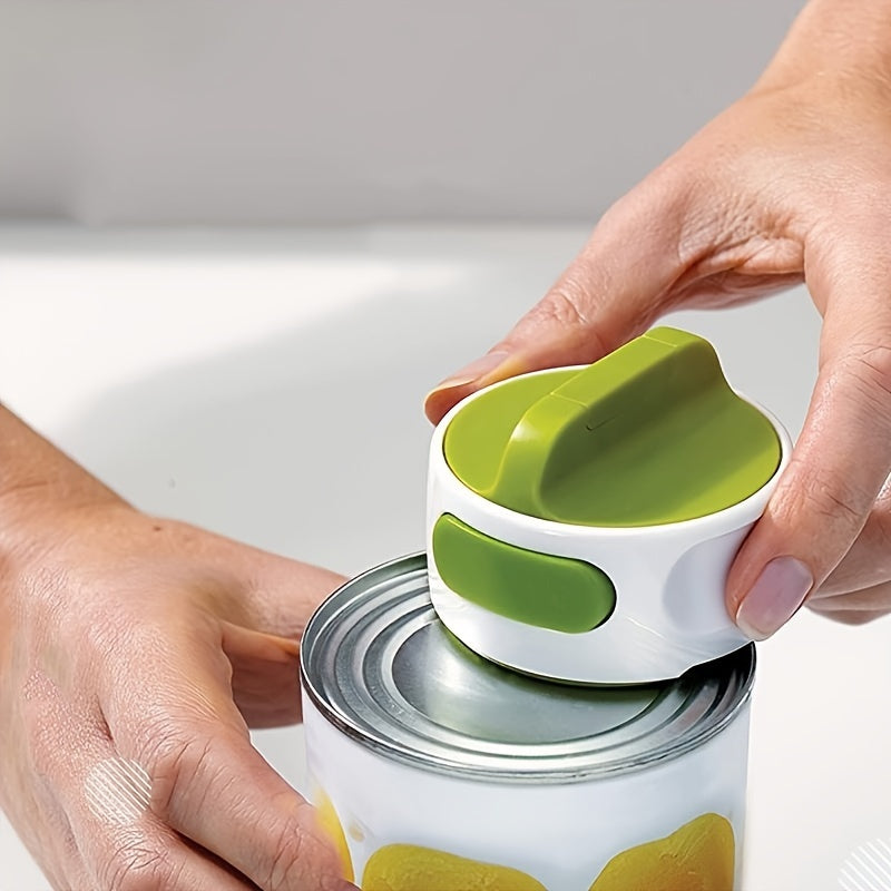 Stainless Steel Manual Can Opener Kitchen Tool Durable Easy-to-Use