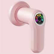 Qayta zaryadlanadigan pushti elektr qo'l massajchisi, 4 ta intensivlik darajasi, raqamli displey va uzoq muddatli batareyaga ega. Onalar kuni sovg'asi sifatida ideal.