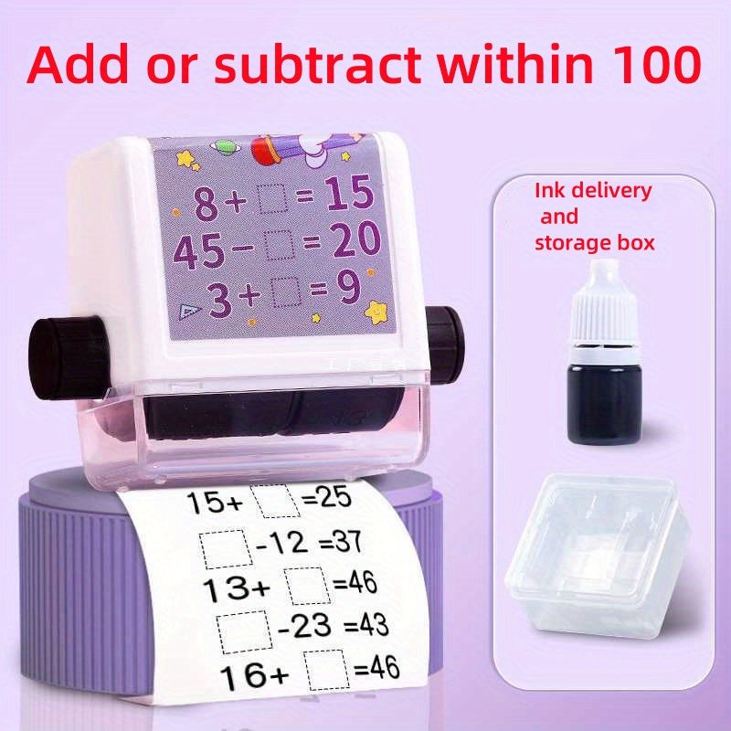 Mathematics Reinforcement Tool for Addition and Subtraction within 100 with Adjustable Random Questions and 100 Fill-in-the-Blank Exercises