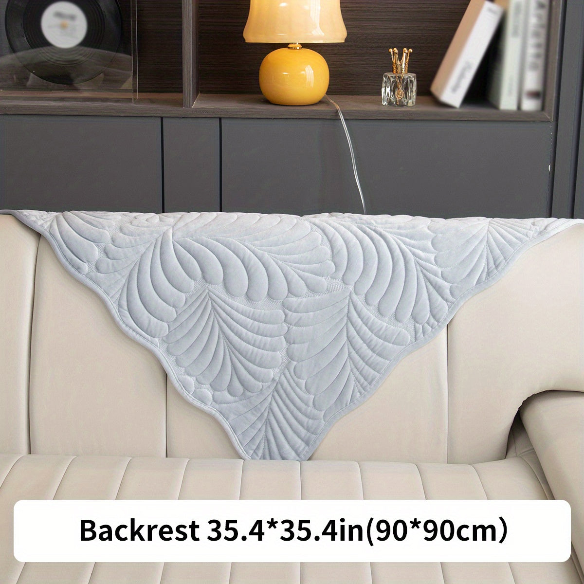 Короткий плюшевый чехол для дивана на все сезоны, идеально подходит для домашнего декора в спальне, офисе или гостиной. Исключает спинку, подлокотники и наволочку.