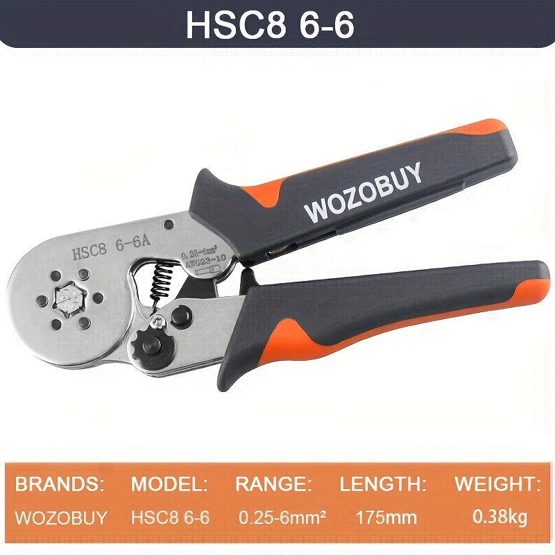 Crimping Tool for Ferrule Sleeves with Carbon Steel Handles