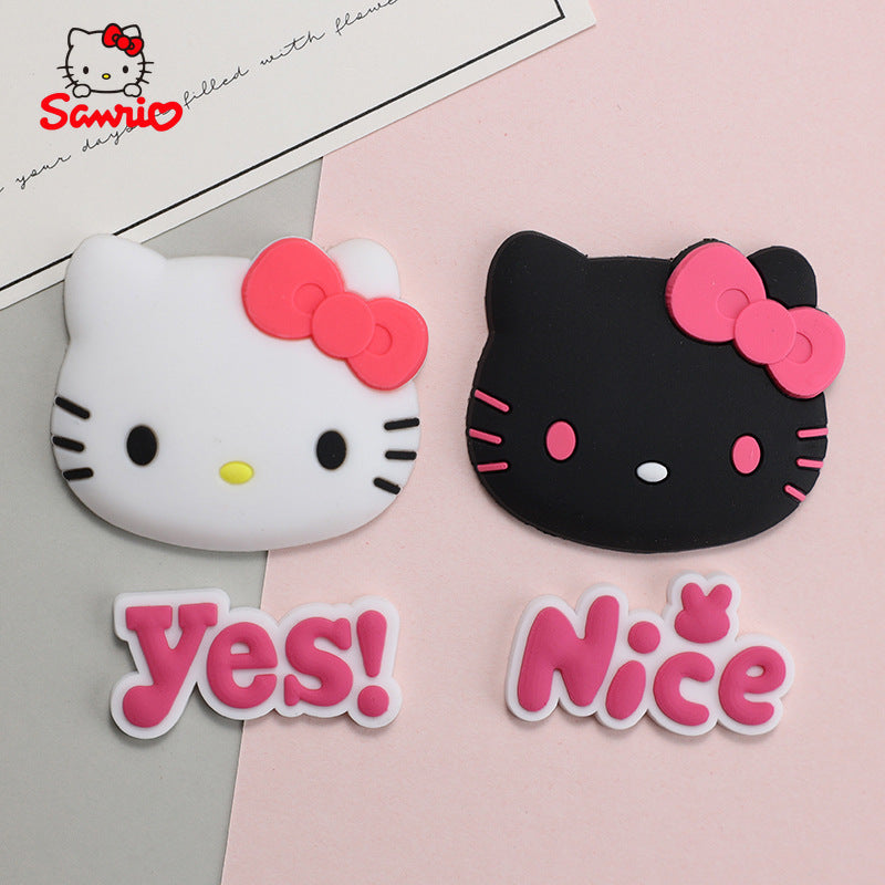 Unisex Soft Plastic Accessories DIY Patches Phone Case Hair Clips Water Bottle Decorations