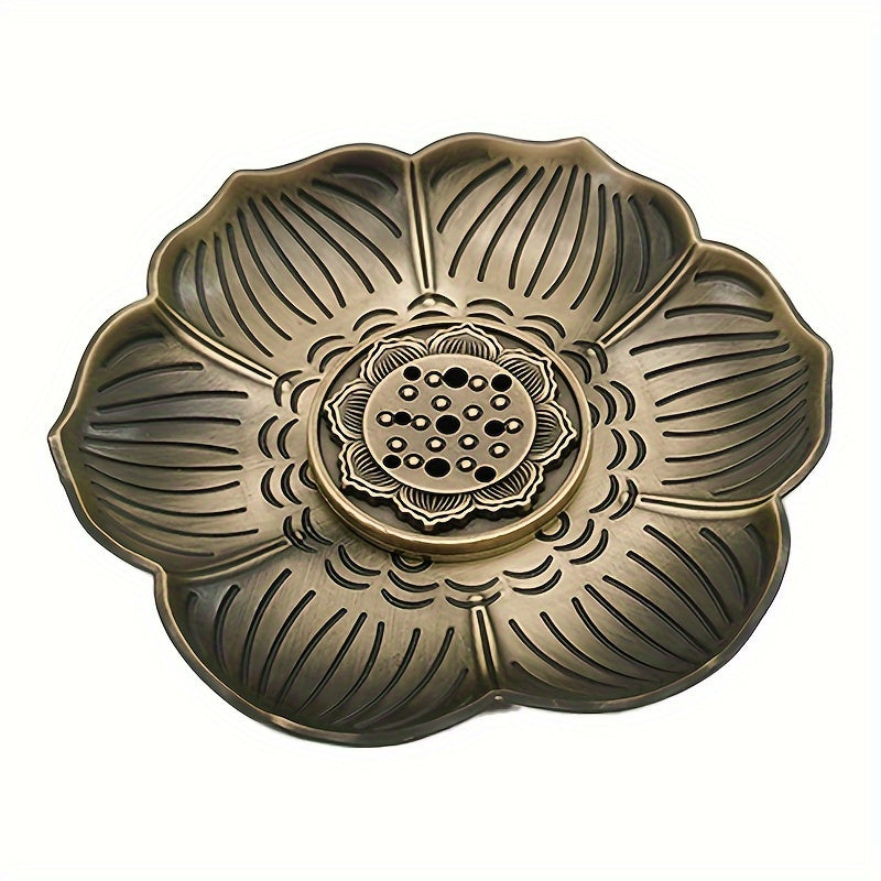 Elegant Plum Blossom Incense Holder for Meditation and Spa Spaces