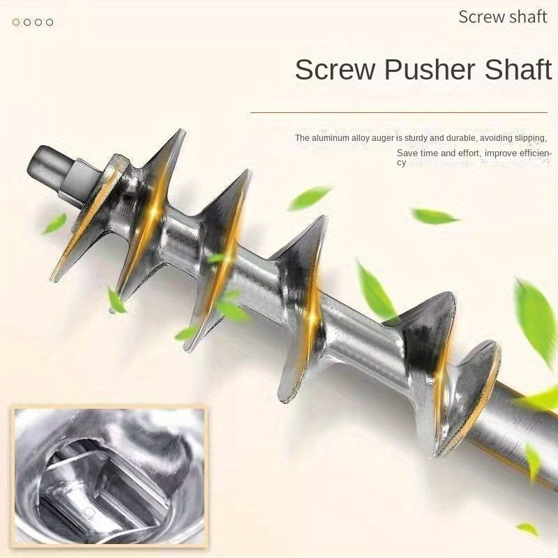 Alüminium go'sht maydalagich kolbasa uchun, sarimsoq pastasi, chili maydalagich, simsiz oshxona asbobi