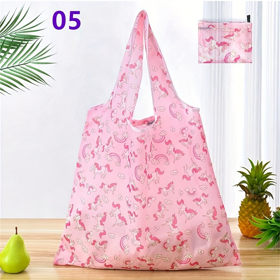 Bukiladigan suv o'tkazmaydigan xarid qilish sumkasi, katta hajmli sayohat tote