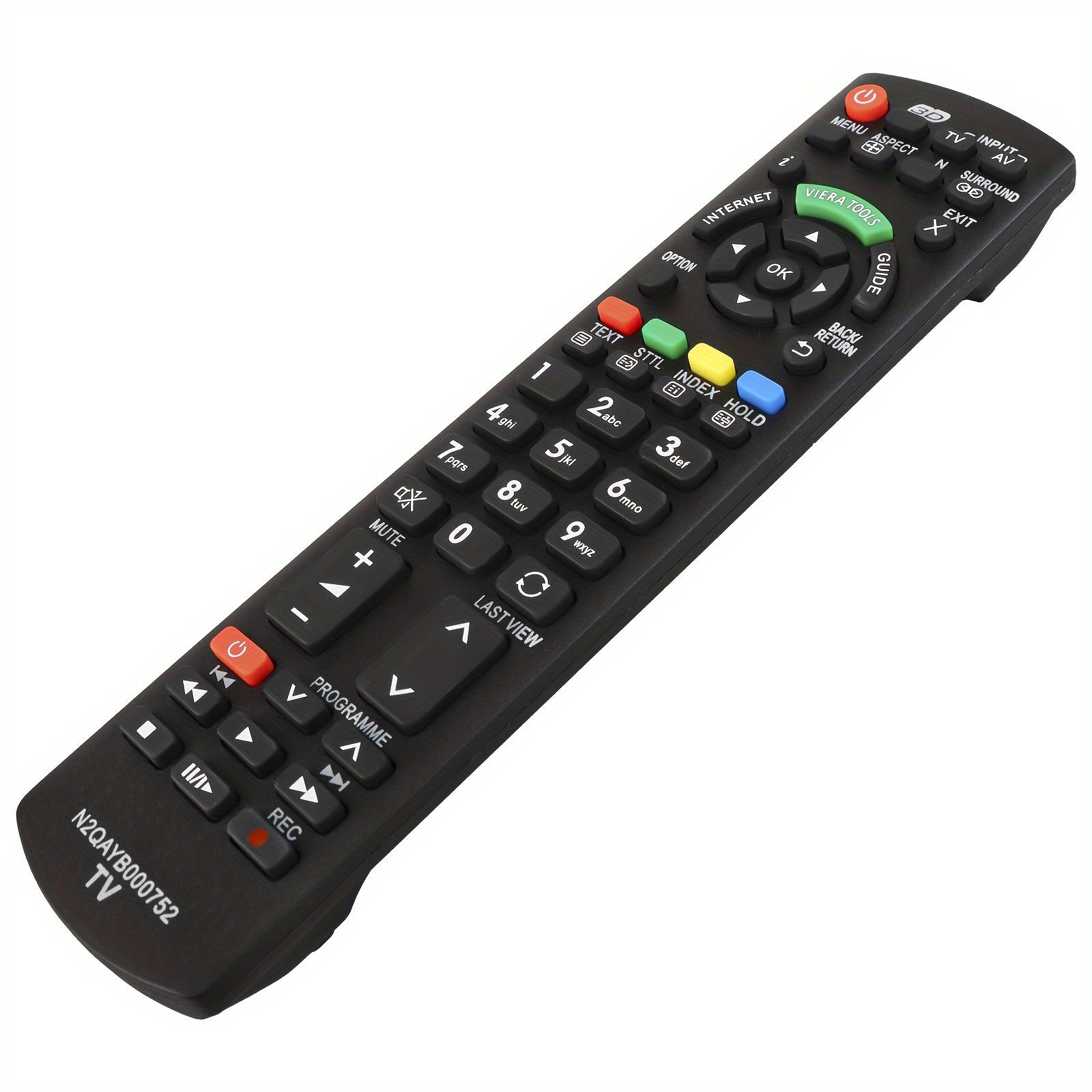 Universal TV Remote Control for 3D Viera Smart TVs Infrared Replacement