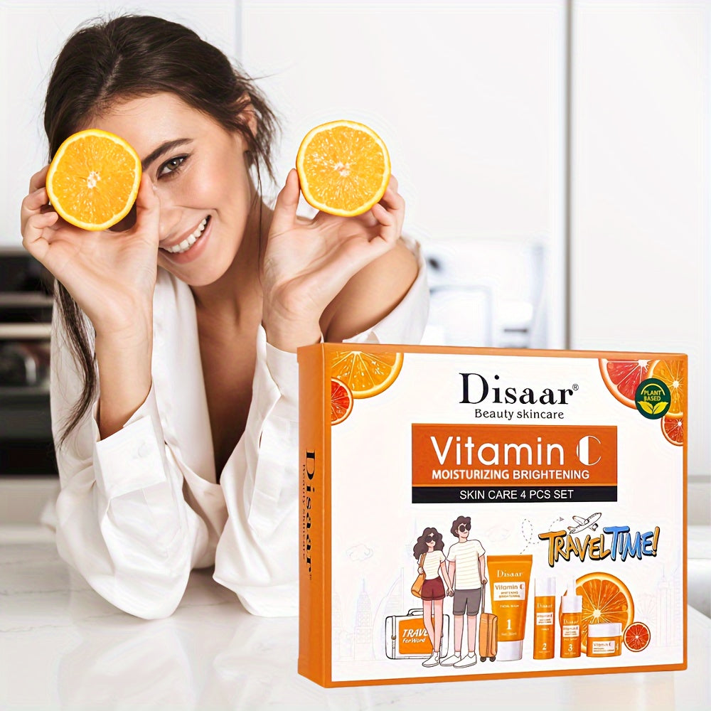 Unisex Vitamin C Moisturizing Body Lotion Summer Gift Set