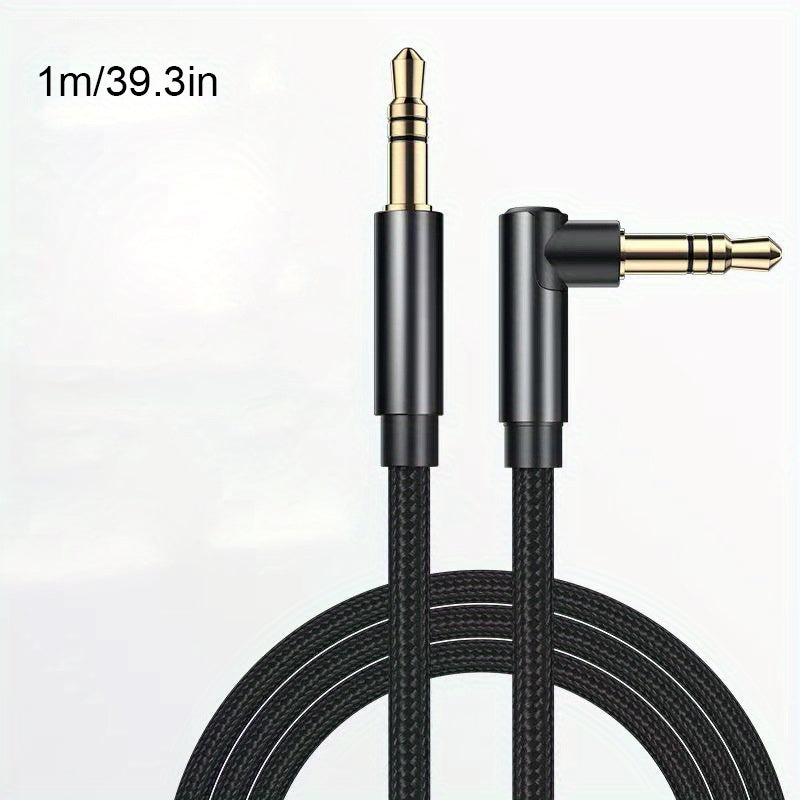 AUX Audio Cable 3.5mm Durable Speaker Jack Cord for Headphones and Cars