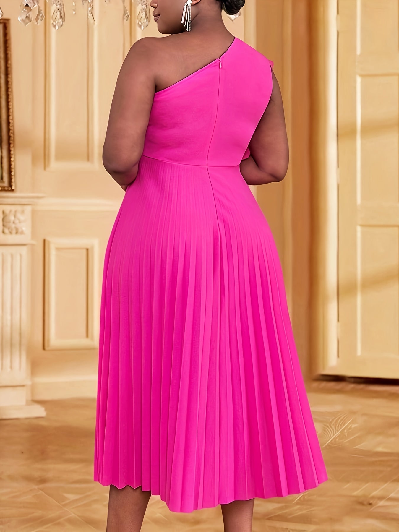 Women's Floral Off-the-Shoulder Ruffle Sleeve A-Line Dress Teal Midi Party Wear