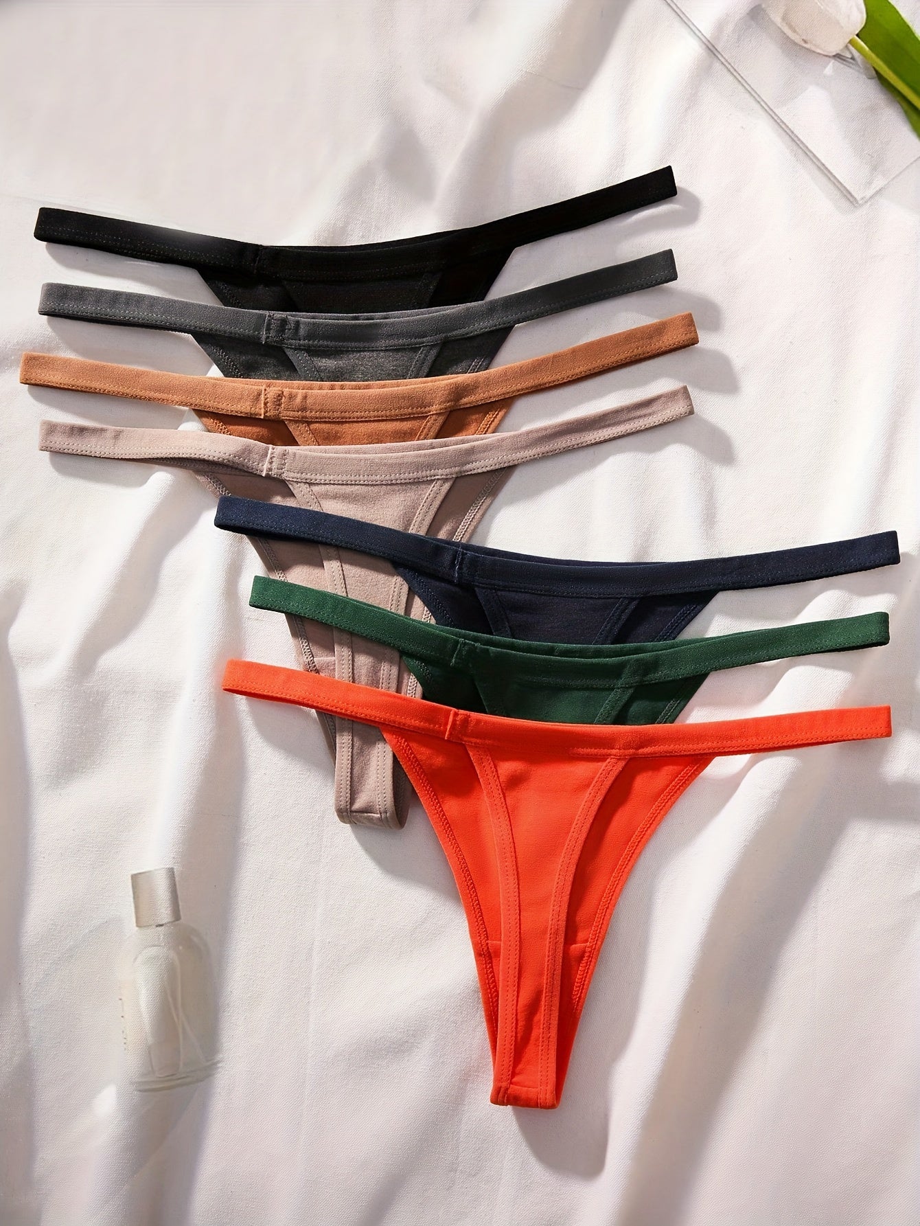 7-Donali toʻliq tikanli chiroyli qavatli tanga ichki kiyimlar ayollar uchun sexy qulay lingerie