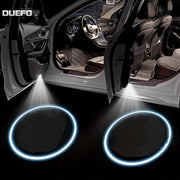 Luz de bienvenida con logotipo de proyector inalámbrico universal para coche