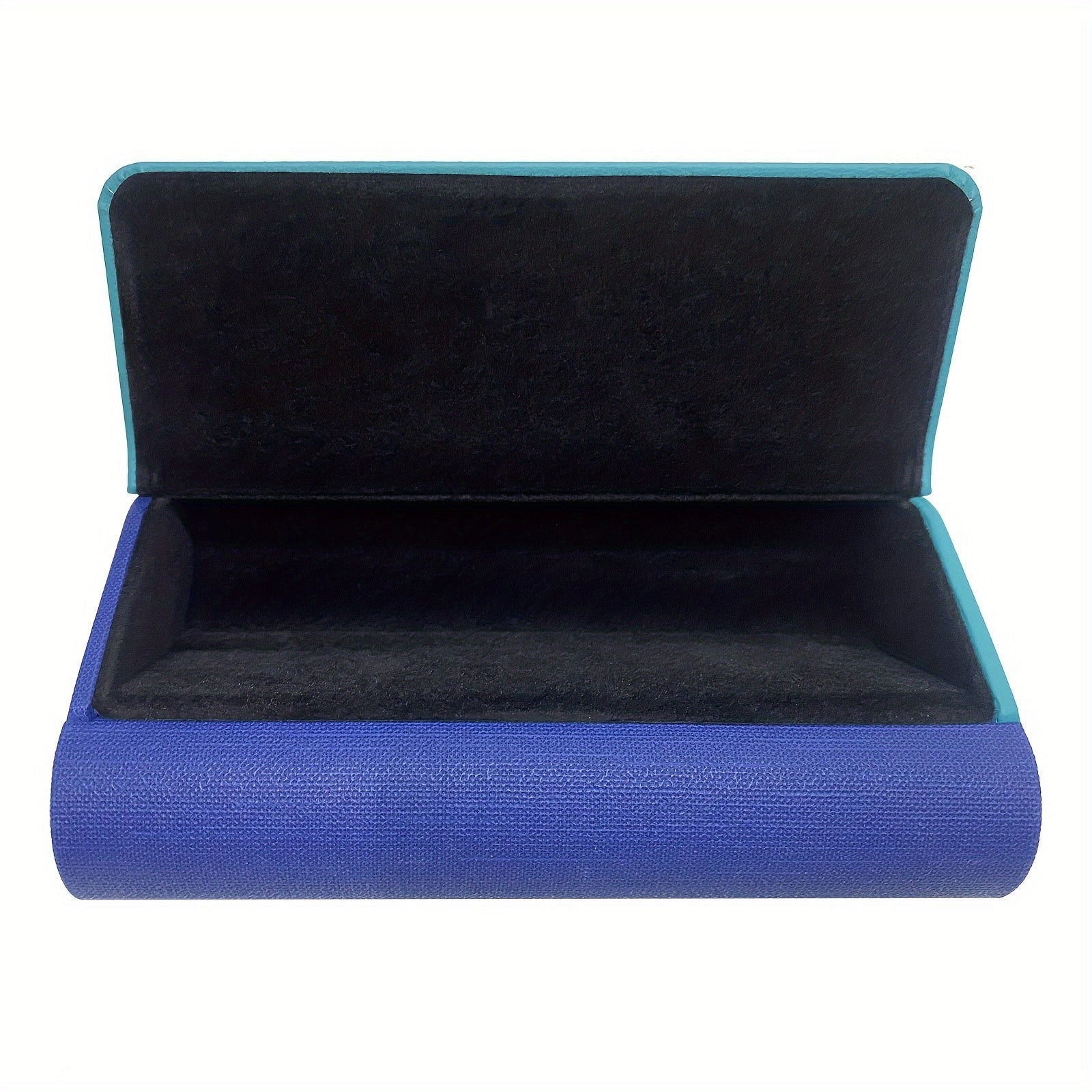 Стильный синий алюминиевый футляр для очков MAFENLY - идеален как для мужчин, так и для женщин, вмещает несколько пар очков для чтения - популярный выбор для организации очков.